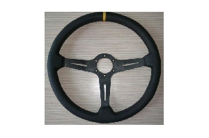 Руль 380мм.,черный MELCO 13080