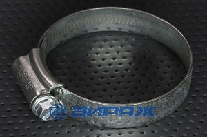 Хомут червячный 45-60мм, гальванизированный <> 