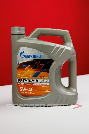 Масло моторное 5W40 4л, Premium N SN/CF (с) GAZPROMNEFT 2389907666