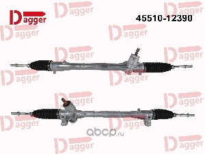 Рейка рулевая TOYOTA COROLLA  ZRE151/NRE150/NDE150 LHD DAGGER 4551012390