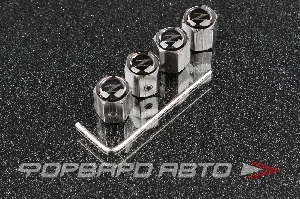 Колпачок вентиля колеса 350Z с шестигранником (не для алюминиевого ниппеля) MELCO TA021