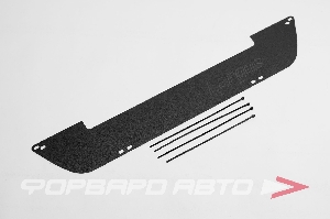 Зимняя заглушка решетки переднего бампера для Lada Largus 2012-; Lada Largus (фургон) 2012-;Lada Largus Cross (универсал) 2015- РУССКАЯ АРТЕЛЬ ZRLL-037102