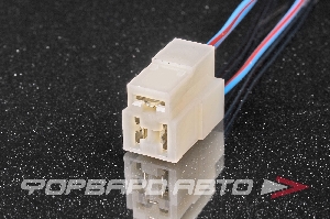 Разъем 3-х контактный межжгутовой серии 6.3 (с проводами) CARGEN AX348