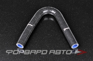 Патрубок силиконовый 20 мм, 135°, L=150*150 мм, 3 слоя армировки, чёрный FORA ASHU03-135-19