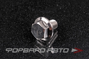 Болт М10*1,25*16 титановый с фланцем FORA TITANIUM DIN6921-10*1.25*16Ti