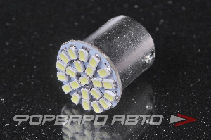 Лампа светодиодная 24V R5W 1156 22SMD белая Китай 