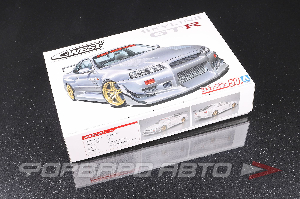 Сборная модель Nissan Skyline GT-R R34, C-West AOSHIMA 06149