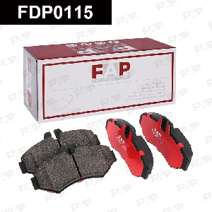 Колодки тормозные FAP FDP0115