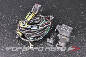 Комплект для подключения противотуманных фар со штатной кнопкой для Lada Vesta NG. CARGEN AX790