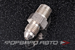 Фитинг AN3 - 1/8" NPT, нержавеющая сталь AB88 