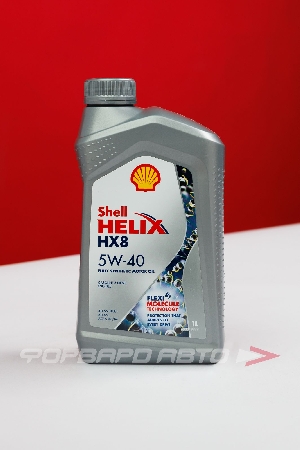 Масло моторное 5W40 1л, HELIX HX8 Synthetic SL A3/B4 SHELL 550051580