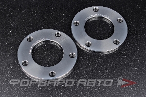 Проставки колесные 5 мм, 5*120, CNC, shiny grey anodized HT S512005.4