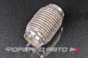 Гофра глушителя 50*120 (wire mesh, interlock) кольчуга TIXONA P50120WM