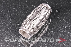 Гофра глушителя 45*150 (Innerbraid) трехслойная (AISI 304) TIXONA 45150