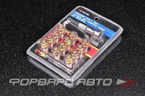 Болт 3/8"*16мм с ключом (12шт) SPECTRE 46703