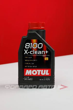 Масло моторное 5W30 1л, X-CLEAN+ 8100 C3 MOTUL 111683