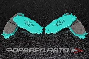 Колодки тормозные передние, Toyota Lexus IS250 GSE20 GSE25 Type HC+ 0-800C PROJECT MU FDB1936