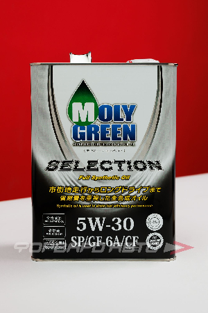 Масло моторное 5W30 4л, SELECTION SP/GF-6A MOLY GREEN 0470074-0