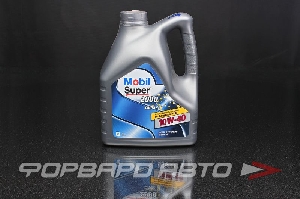 Масло моторное 10W40 4л, SUPER 2000 X1 Diesel MOBIL 152626