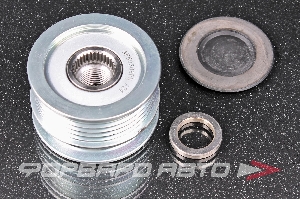 Шкив генератора с обгонной муфтой 17*56*37 (5pk M16*1,5) RH KRAUF APB0309PN