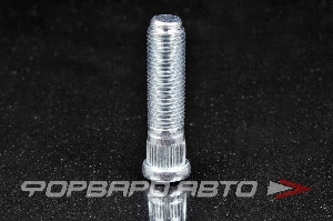 Шпилька колеса 14*1,5*14,3*42 сталь, оцинкованая ВЕКТОР CRP143D42