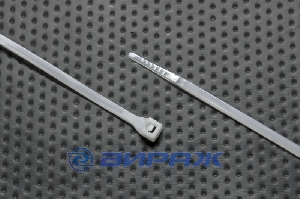 Стяжка 2,5*200мм, пластиковая, бесцветная (100 штук) HONT 
