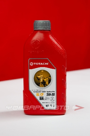 Масло моторное 5W30 1л, NIRO Optima Pro SL/CF (п/с) пласт. TOTACHI 1C501