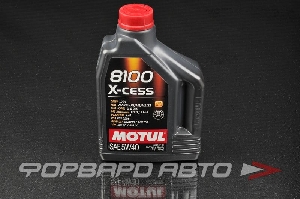 Масло моторное 5W40 2л, X-CESS 8100 MOTUL 102869