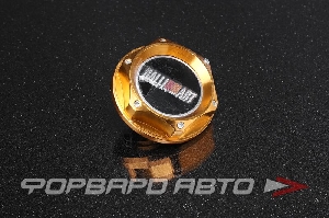 Крышка маслозаливной горловины RALLIART золотая MELCO RMOC-G