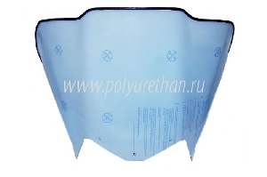 Стекло для снегохода BRP Legend Touring V-800, Tundra300F (2мм, h=500мм) ПОЛИУРЕТАН 50-44-414Pc