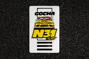 Стикер "GOCHA №31" CIAY 