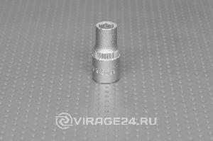 Головка торцевая 6мм, 1/4" АРСЕНАЛ S146-6