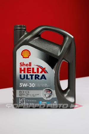 Масло моторное 5W30 4л, HELIX ULTRA ECT SN/С3 SHELL 550046363