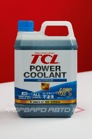 Антифриз Power Coolant (-40гр) синий, 2л TCL PC2-40B