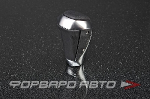 Ручка КПП GT-SPEC (кожа + алюминий), черная RAZO 
