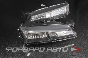 Фары передние NISSAN SILVIA S14, JDM черные, Kouki Head Lights BK D-MAX SK3050-NSS14-JM