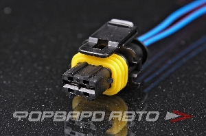 Разъем 2-х контактный датчика охлаждающей жидкости (без провода) CARGEN AX5162