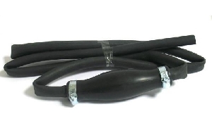 Шланг-груша для перекачки топлива (черный) 1,5м D=16мм DOLLEX 7756