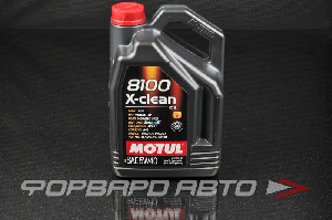 Масло моторное 5W40 5л, X-CLEAN GEN2 8100 C3 SN/CF MOTUL 113222