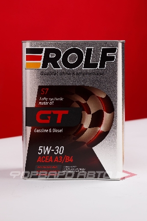 Купить Масло моторное 5W30 4л, GT A3/B4 ж/б (с) ROLF 322620 Масло моторное 5W30 4л, GT A3/B4 ж/б (с) ROLF 322620