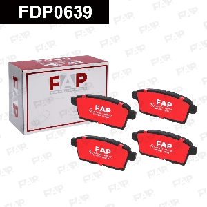 Колодки тормозные FAP FDP0639