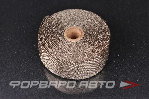 Термолента 50 мм - 10.6 м, 1370°С, титановая нить, коричневая DEI Exhaust Wrap