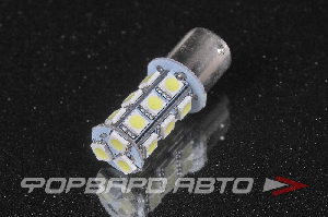 Лампа светодиодная 24V P21W 1156 18SMD белая Китай 