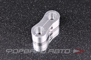 Зажим шлангов AN4 - 11,1 мм, алюминиевый, серый AB88 