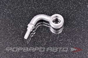 Фитинг BANJO 10мм AN3 90° плоский, для тормозных систем (Под опрессовку, сталь) GOODRIDGE S5099S-03Z1