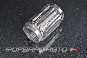 Гофра глушителя усиленная) трехслойная, усиленная