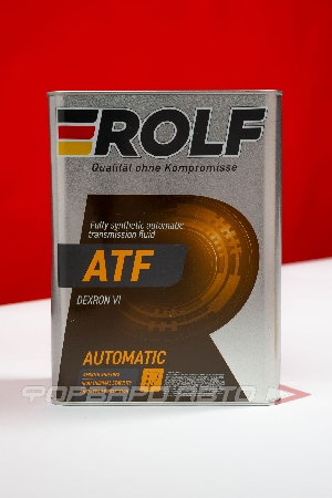 Масло для АКПП D-VI 4л, DEXRON-6 металл (с) ROLF 662566