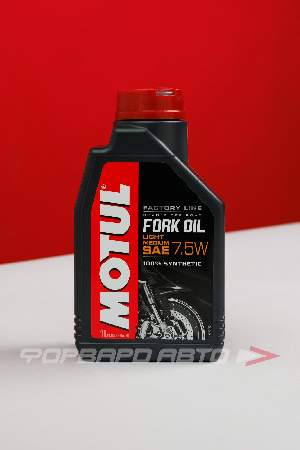 Масло вилочное 1л, 7,5W Fork Oil Light/Med 100% Ester MOTUL 105926