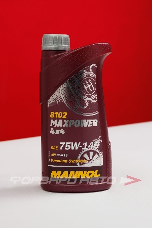 Масло трансмиссионное 75W140 1л, GL-5 4*4 LS Maxpower (с) MANNOL 1236