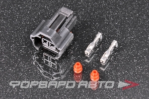 Разъем 2 way форсунки Injector dynamics / ID / Nippon Denso, 22-16 AWG (SUMI.A-SKT1) MT Sealed Series,  2-1-21